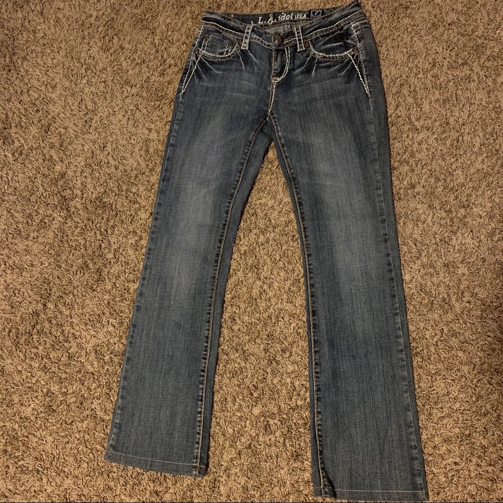 La idol bootcut jeans
